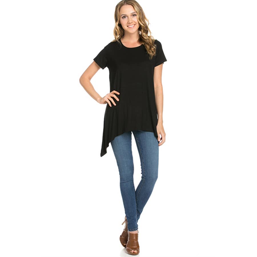 ATP-2267RS Piko Short Sleeve Tunic | Made in USA | Azules Wholesale