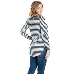 ATP-2289HC Mock Neck Long Sleeve Knit Tunic | Made in USA | Azules Wholesale