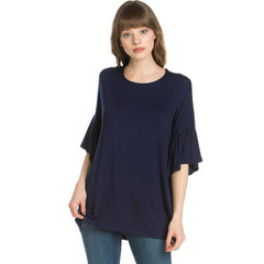 ATP-2281RS Bell-Sleeve Tunic | Made in USA | Azules Wholesale