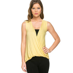 ATP-2224RS-Criss Cross Sleeveless Top | Made in USA | Azules Wholesale