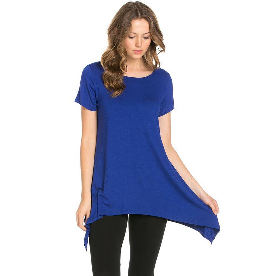 ATP-2267RS Piko Short Sleeve Tunic | Made in USA | Azules Wholesale