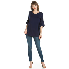 ATP-2281RS Bell-Sleeve Tunic | Made in USA | Azules Wholesale