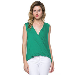 ATP-2224RS-Criss Cross Sleeveless Top | Made in USA | Azules Wholesale