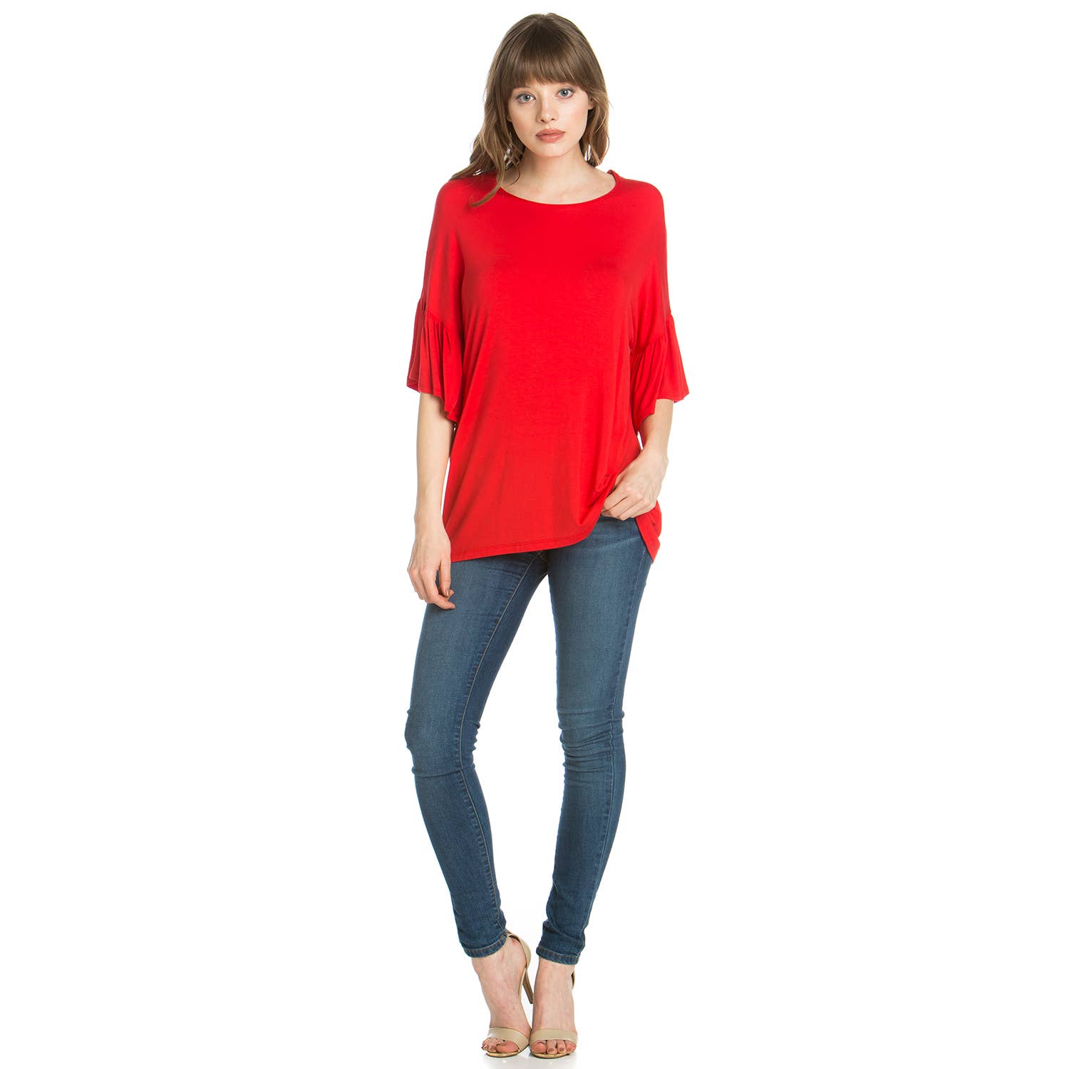 ATP-2281RS Bell-Sleeve Tunic | Made in USA | Azules Wholesale