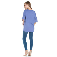 ATP-2281RS Bell-Sleeve Tunic | Made in USA | Azules Wholesale