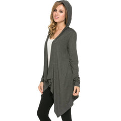 AJK-2074RS Long Sleeve Hooded Cardigans | Made in USA | Azules Wholesale