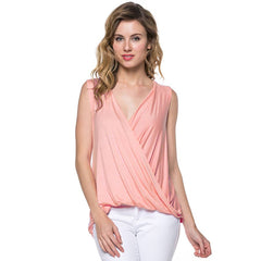 ATP-2224RS-Criss Cross Sleeveless Top | Made in USA | Azules Wholesale