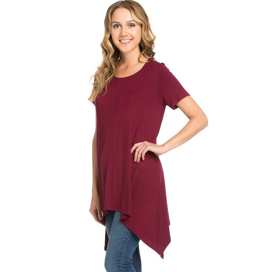 ATP-2267RS Piko Short Sleeve Tunic | Made in USA | Azules Wholesale