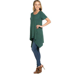 ATP-2267RS Piko Short Sleeve Tunic | Made in USA | Azules Wholesale